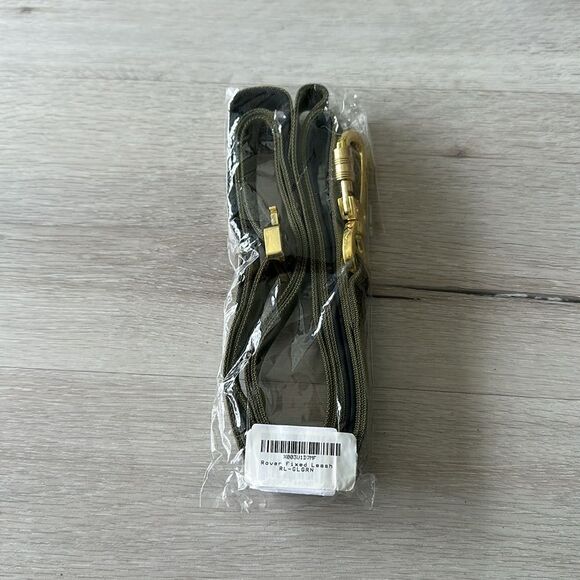 Mountain Hound Rover Fixed Leash Green/Gold OS NWT IN PACKAGE - Picture 2 of 5